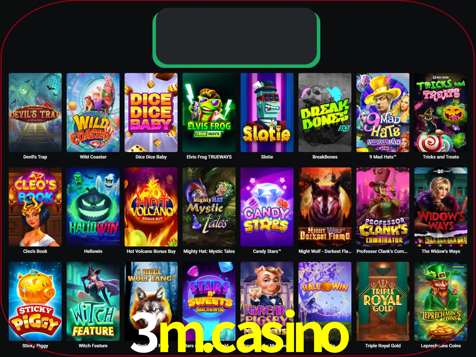 Procure por seus amados jogos de slot.